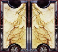 1298 Renaissance Style Left And Right Panel